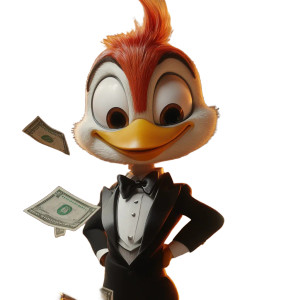 Woody Woodpecker Tuxedo Vinyl Car Decal Sticker – Waterproof & UV-Resistant 8" Woody Woodpecker Tuxedo Vinyl Car Decal Sticker – Waterproof & UV-Resistant 8"
