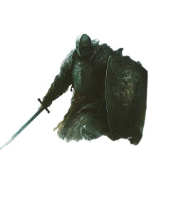 Stormy Sea Knight Vinyl Car Decal Sticker – Waterproof & UV-Resistant 8"