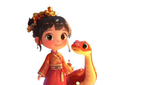 Festive New Year Snake Vinyl Car Decal Sticker – Waterproof & UV-Resistant 8"