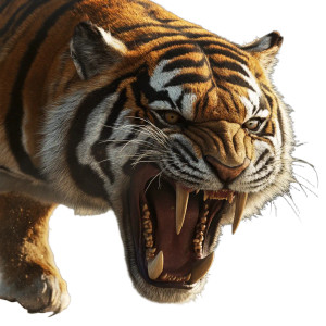 Saber Toothed Tiger Vinyl Car Decal Sticker – Waterproof & UV-Resistant 8" Saber Toothed Tiger Vinyl Car Decal Sticker – Waterproof & UV-Resistant 8"
