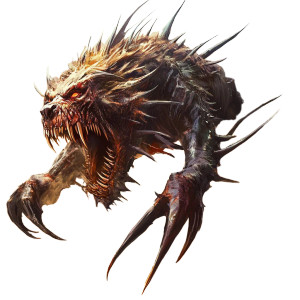 Spikey Scorpion-Wolf Vinyl Car Decal Sticker – Waterproof & UV-Resistant 8"