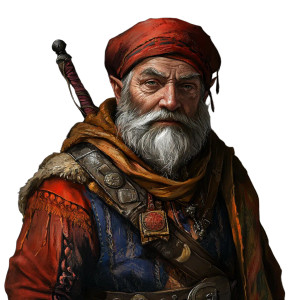 Elder Gnome Merchant Vinyl Car Decal Sticker – Waterproof & UV-Resistant 8"