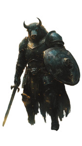 Boar-Headed God Vinyl Car Decal Sticker – Waterproof & UV-Resistant 8"