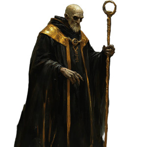 Creepy Priest Vinyl Car Decal Sticker – Waterproof & UV-Resistant 8"