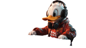 Cyberpunk Dj Duck V2 Vinyl Car Decal Sticker – Waterproof & UV-Resistant 8" Cyberpunk Dj Duck V2 Vinyl Car Decal Sticker – Waterproof & UV-Resistant 8"