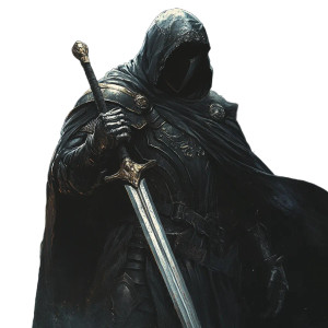 Stoic Hooded Emperor V2 Vinyl Car Decal Sticker – Waterproof & UV-Resistant 8"