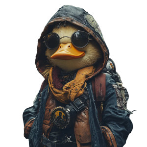 Punk Duck Graffiti Vinyl Car Decal Sticker – Waterproof & UV-Resistant 8" Punk Duck Graffiti Vinyl Car Decal Sticker – Waterproof & UV-Resistant 8"