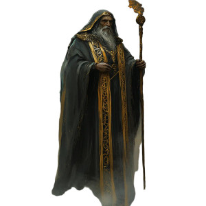 Wisened Priest Vinyl Car Decal Sticker – Waterproof & UV-Resistant 8"