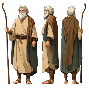 Noah Character Concept Vinyl Car Decal Sticker – Waterproof & UV-Resistant 8"