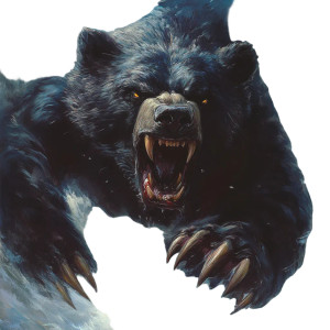 Fierce Roaring Grizzly Vinyl Car Decal Sticker – Waterproof & UV-Resistant 8" Fierce Roaring Grizzly Vinyl Car Decal Sticker – Waterproof & UV-Resistant 8"