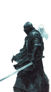 Knight Vs Ghosts Vinyl Car Decal Sticker – Waterproof & UV-Resistant 8"