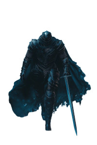 Black Armored Knight V2 Vinyl Car Decal Sticker – Waterproof & UV-Resistant 8"