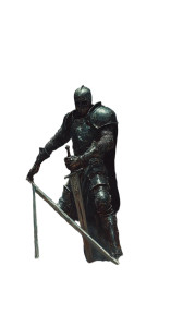Besieged Iron Knight Vinyl Car Decal Sticker – Waterproof & UV-Resistant 8"