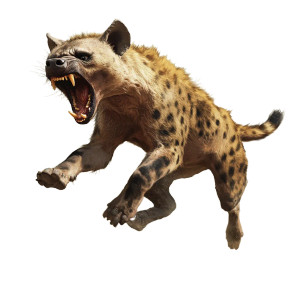 Angry Hyena Pose Vinyl Car Decal Sticker – Waterproof & UV-Resistant 8" Angry Hyena Pose Vinyl Car Decal Sticker – Waterproof & UV-Resistant 8"