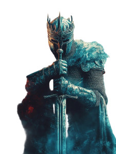 King Arthur Poster Vinyl Car Decal Sticker – Waterproof & UV-Resistant 8"