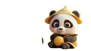 Cute Panda In Costume Vinyl Car Decal Sticker – Waterproof & UV-Resistant 8" Cute Panda In Costume Vinyl Car Decal Sticker – Waterproof & UV-Resistant 8"