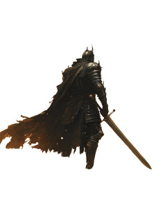 Black Knight V16 Vinyl Car Decal Sticker – Waterproof & UV-Resistant 8"