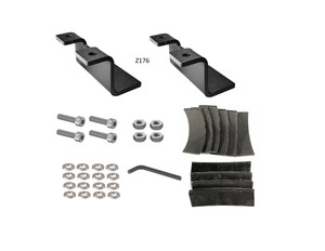 USA-Made Heavy-Duty Brackets | 1.25-2" Above Rail | Exposed Rack Roof Racks USA-Made Heavy-Duty Brackets | 1.25-2" Above Rail | Exposed Rack Roof Racks