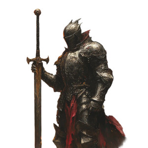 Fantasy Demon Warrior Vinyl Car Decal Sticker – Waterproof & UV-Resistant 8"