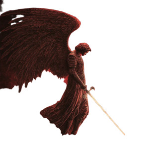Dark Angel With Sword Vinyl Car Decal Sticker – Waterproof & UV-Resistant 8" Dark Angel With Sword Vinyl Car Decal Sticker – Waterproof & UV-Resistant 8"