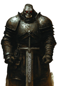 Dark Gothic Knight V2 Vinyl Car Decal Sticker – Waterproof & UV-Resistant 8"