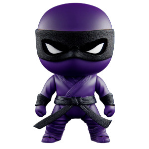 Purple Ninja Toy Vinyl Car Decal Sticker – Waterproof & UV-Resistant 8"