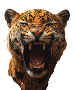 Fierce Leopard Portrait Vinyl Car Decal Sticker – Waterproof & UV-Resistant 8" Fierce Leopard Portrait Vinyl Car Decal Sticker – Waterproof & UV-Resistant 8"