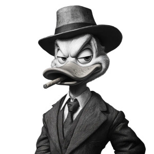 Gangster Scrooge Mcduck V5 Vinyl Car Decal Sticker – Waterproof & UV-Resistant 8" Gangster Scrooge Mcduck V5 Vinyl Car Decal Sticker – Waterproof & UV-Resistant 8"