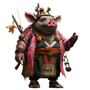 Fun Character Concept Vinyl Car Decal Sticker – Waterproof & UV-Resistant 8"