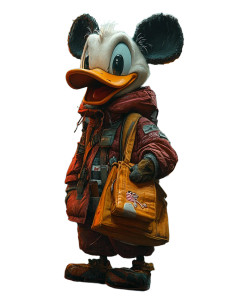 Two-Headed Monster Duo Vinyl Car Decal Sticker – Waterproof & UV-Resistant 8"