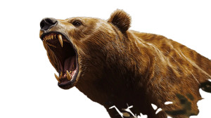Growling Bear V4 Vinyl Car Decal Sticker – Waterproof & UV-Resistant 8" Growling Bear V4 Vinyl Car Decal Sticker – Waterproof & UV-Resistant 8"