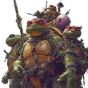 Bizarre Ninja Turtles Vinyl Car Decal Sticker – Waterproof & UV-Resistant 8" Bizarre Ninja Turtles Vinyl Car Decal Sticker – Waterproof & UV-Resistant 8"