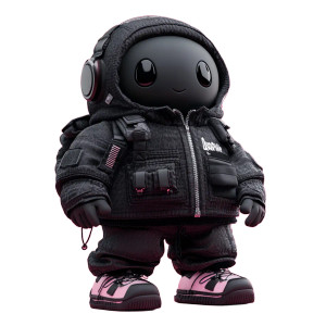 Crypto Cyber Punk Vinyl Car Decal Sticker – Waterproof & UV-Resistant 8"