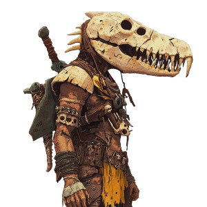 Bone Warrior Vinyl Car Decal Sticker – Waterproof & UV-Resistant 8"