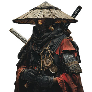 Ronin Samurai V3 Vinyl Car Decal Sticker – Waterproof & UV-Resistant 8" Ronin Samurai V3 Vinyl Car Decal Sticker – Waterproof & UV-Resistant 8"