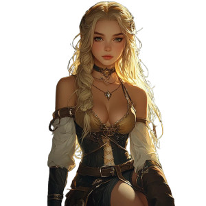 Fantasy Blonde Girl Vinyl Car Decal Sticker – Waterproof & UV-Resistant 8" Fantasy Blonde Girl Vinyl Car Decal Sticker – Waterproof & UV-Resistant 8"