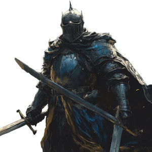 Blue Knight Vinyl Car Decal Sticker – Waterproof & UV-Resistant 8" Blue Knight Vinyl Car Decal Sticker – Waterproof & UV-Resistant 8"