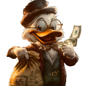 Mafia Scrooge Mcduck Vinyl Car Decal Sticker – Waterproof & UV-Resistant 8" Mafia Scrooge Mcduck Vinyl Car Decal Sticker – Waterproof & UV-Resistant 8"