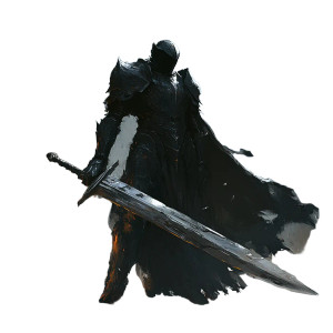 Anime Knight Vinyl Car Decal Sticker – Waterproof & UV-Resistant 8"