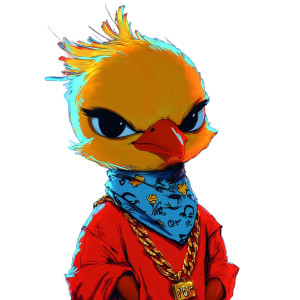 Gangster Tweety Bird Vinyl Car Decal Sticker – Waterproof & UV-Resistant 8" Gangster Tweety Bird Vinyl Car Decal Sticker – Waterproof & UV-Resistant 8"