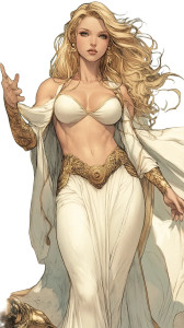 Ancient Greek Heroine Vinyl Car Decal Sticker – Waterproof & UV-Resistant 8"