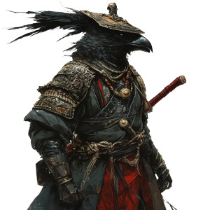 Kenku In Armor Vinyl Car Decal Sticker – Waterproof & UV-Resistant 8" Kenku In Armor Vinyl Car Decal Sticker – Waterproof & UV-Resistant 8"