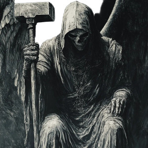 Angel Of Death V14 Vinyl Car Decal Sticker – Waterproof & UV-Resistant 8"