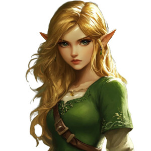 Zelda V2 Vinyl Car Decal Sticker – Waterproof & UV-Resistant 8"