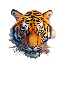 Majestic Tiger Emergence Vinyl Car Decal Sticker – Waterproof & UV-Resistant 8" Majestic Tiger Emergence Vinyl Car Decal Sticker – Waterproof & UV-Resistant 8"