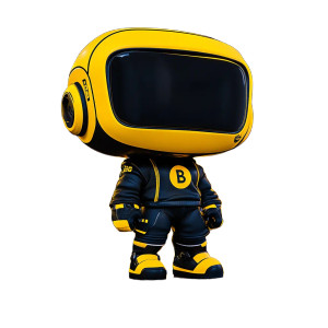 Bnb Funko Pop Vinyl Car Decal Sticker – Waterproof & UV-Resistant 8"