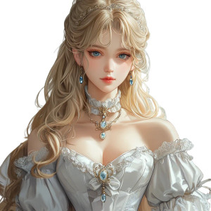 Elegant Victorian Lady Vinyl Car Decal Sticker – Waterproof & UV-Resistant 8"