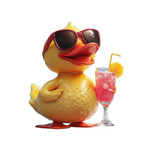 Cool Rubber Duck V3 Vinyl Car Decal Sticker – Waterproof & UV-Resistant 8" Cool Rubber Duck V3 Vinyl Car Decal Sticker – Waterproof & UV-Resistant 8"