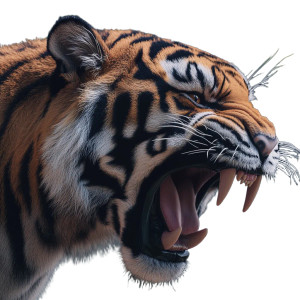 Roaring Tiger Face V2 Vinyl Car Decal Sticker – Waterproof & UV-Resistant 8" Roaring Tiger Face V2 Vinyl Car Decal Sticker – Waterproof & UV-Resistant 8"