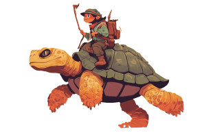 Imp Adventurer Riding Vinyl Car Decal Sticker – Waterproof & UV-Resistant 8"